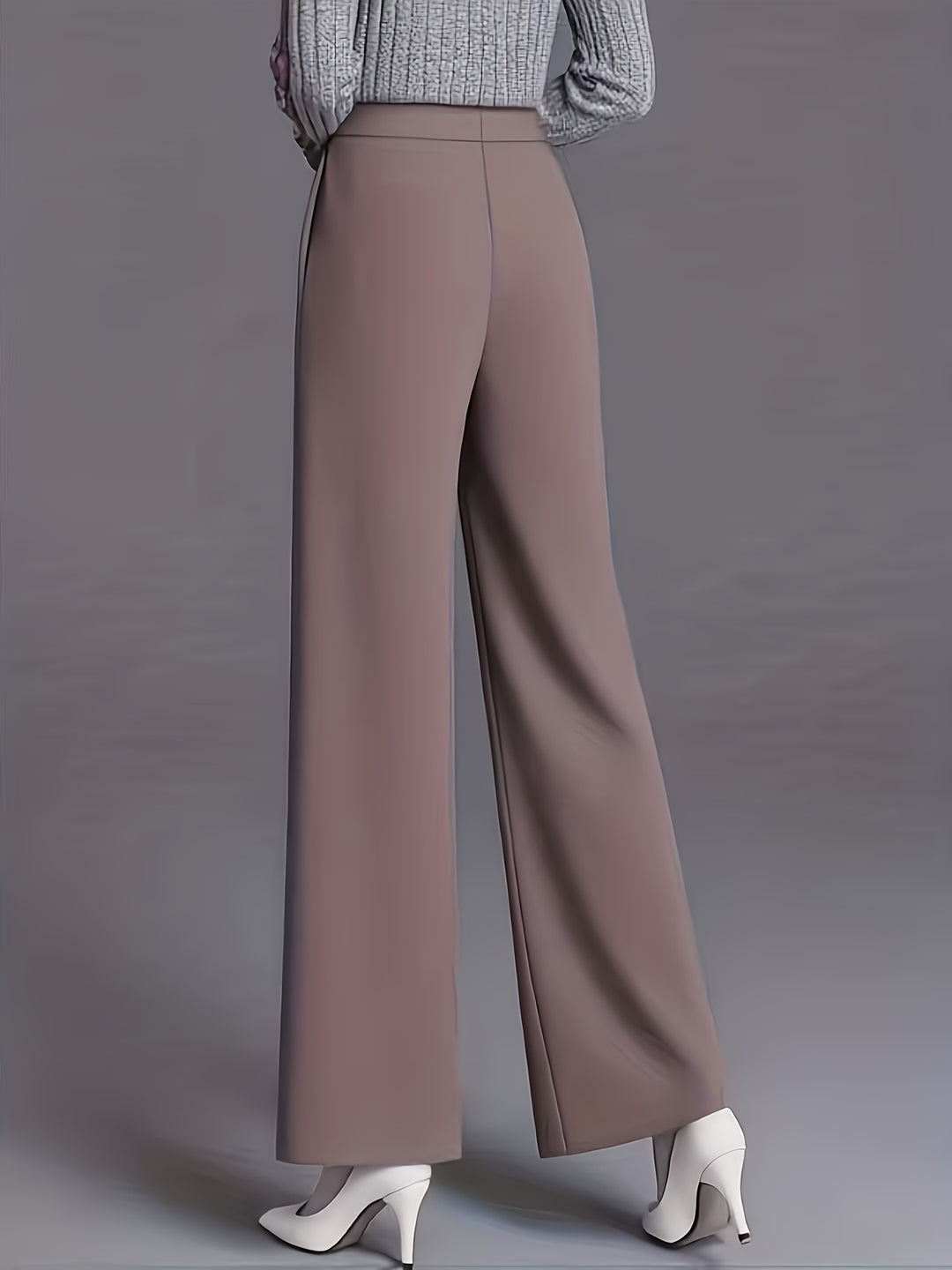 Claudia | High-Waisted Wide-Leg Pants