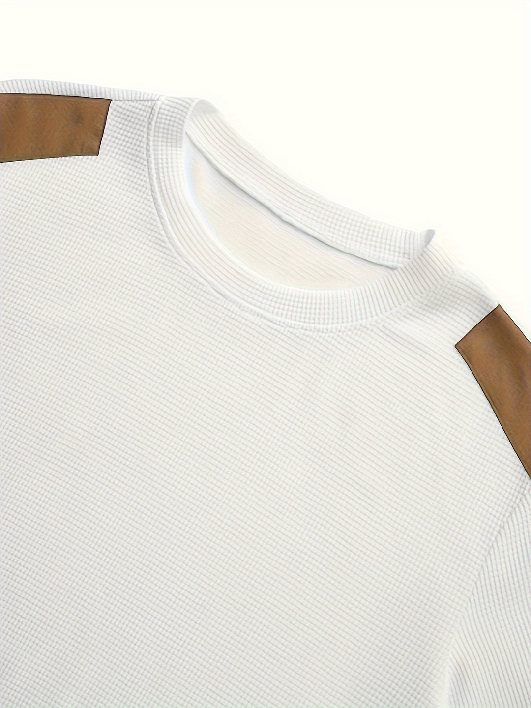 Aaron | Textured Elbow-Patch Pullover