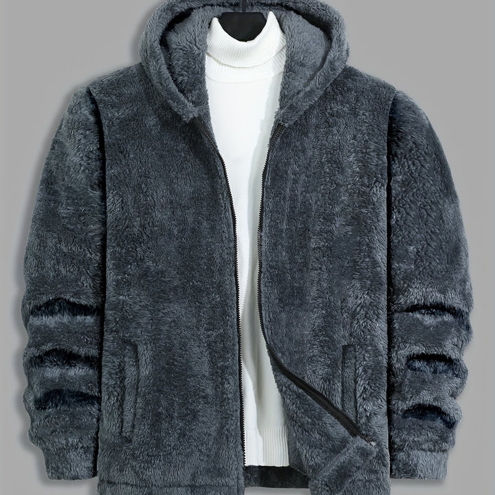 Walter | Cozy Hooded Zip Jacket