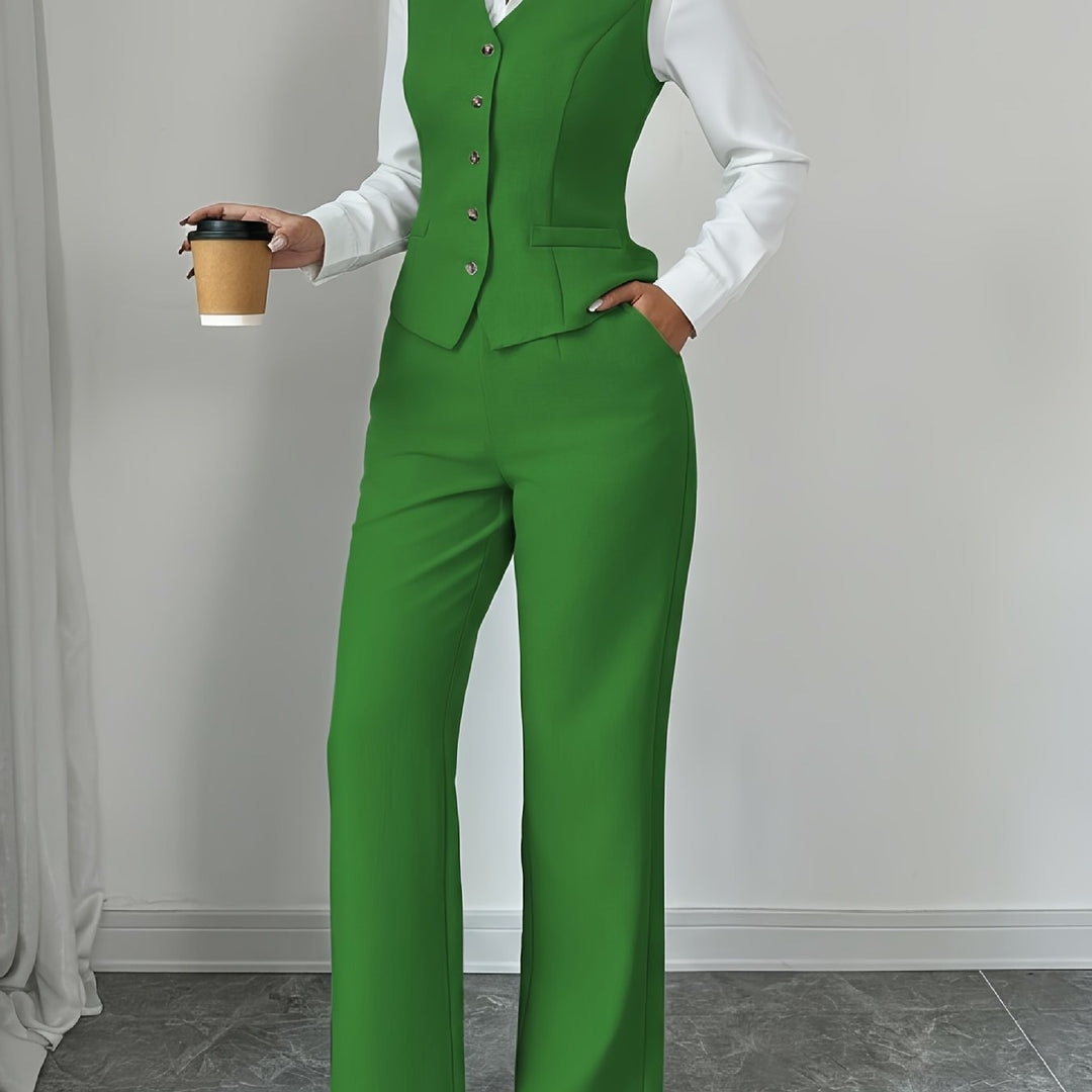 Miriam | Tailored Wide-Leg Trouser Set
