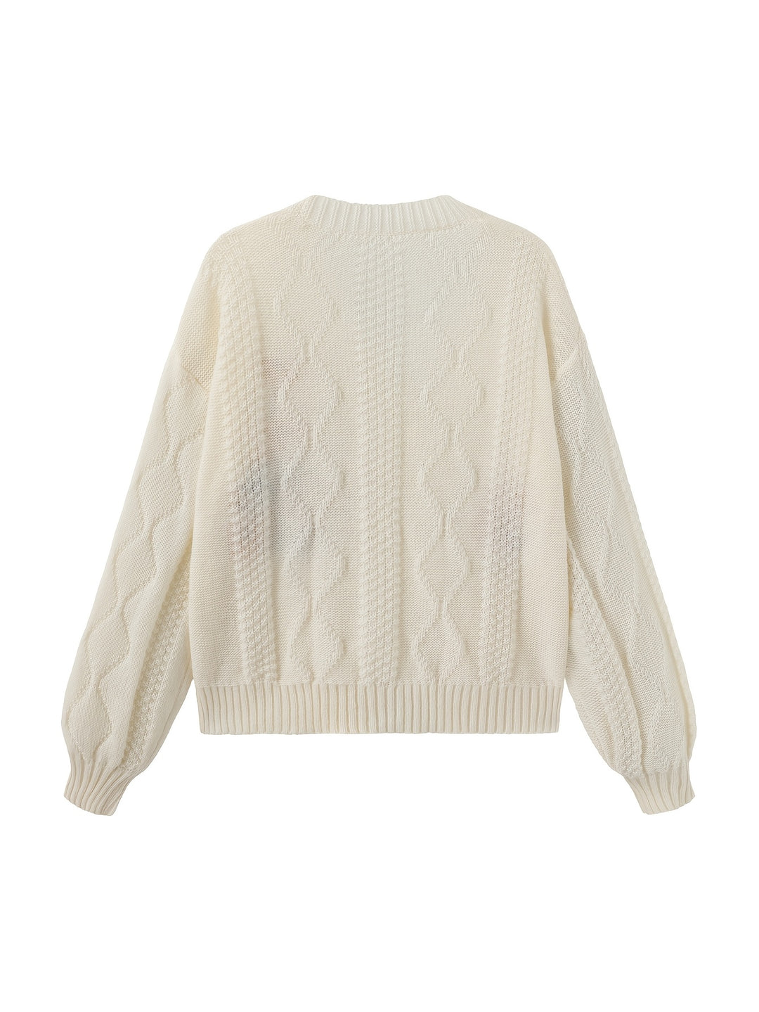 Flora | Floral Embroidered Button Cardigan