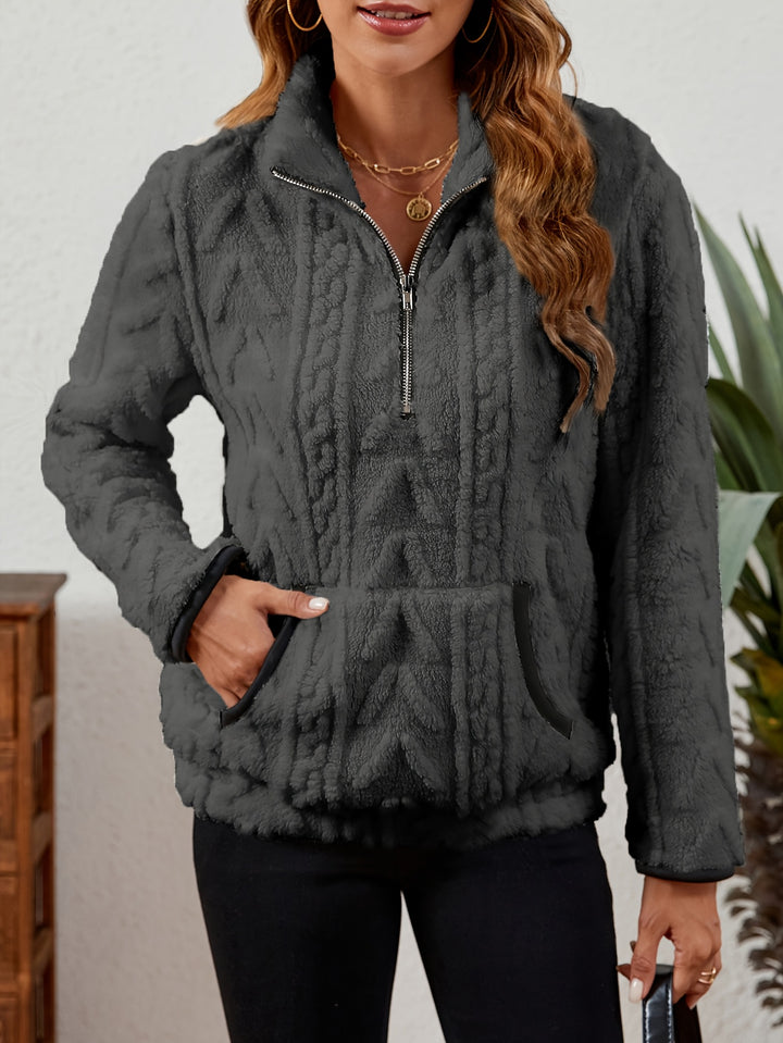 Delilah | Cozy Half-Zip Pullover
