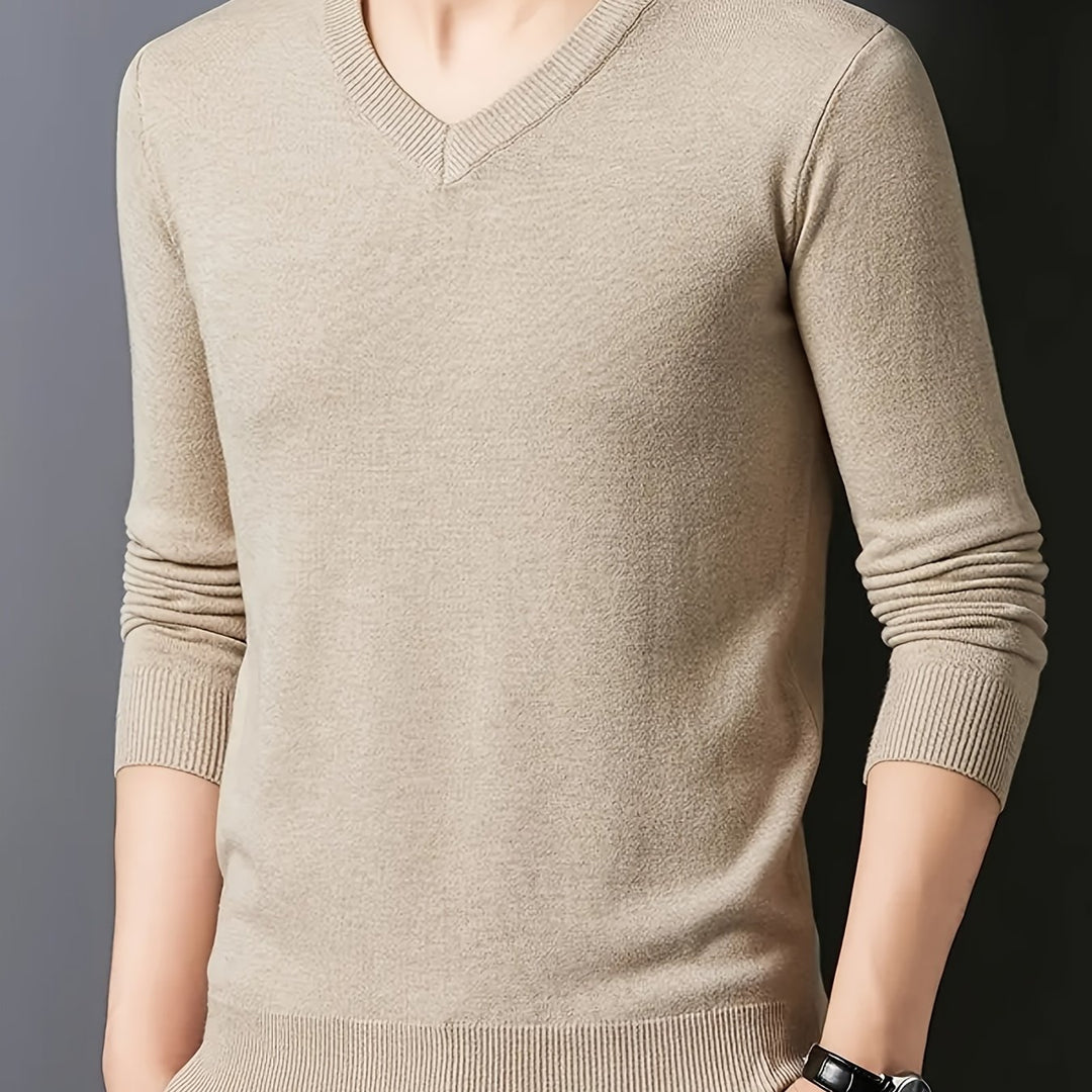 Ellis | Refined V-Neck Sweater