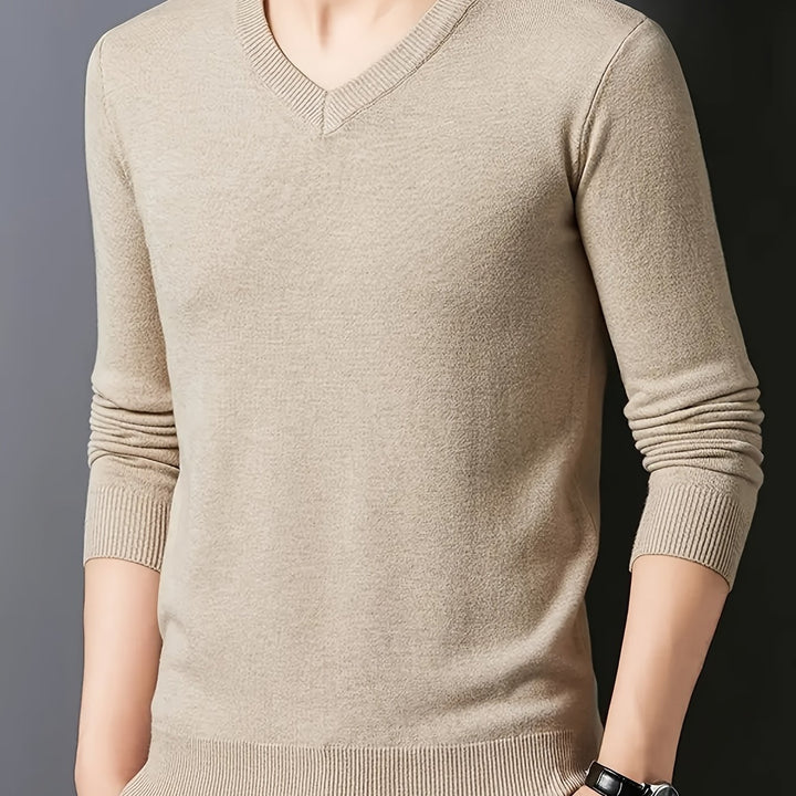Ellis | Refined V-Neck Sweater