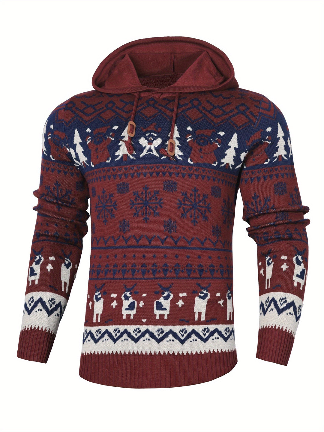 Baxter | Christmas Hooded Sweater