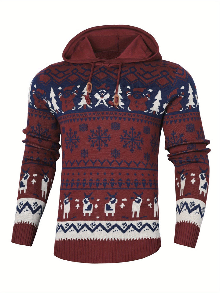 Baxter | Christmas Hooded Sweater