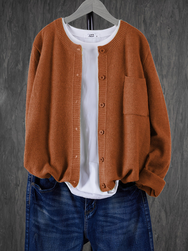 Tabitha | Button-Front Open Cardigan