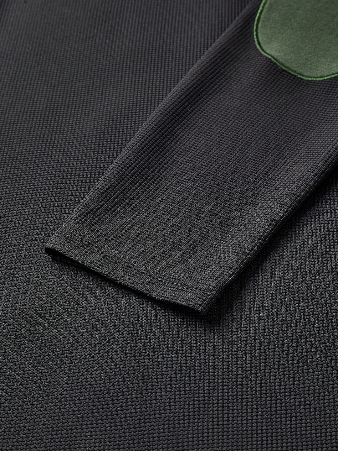 Rory | Textured Colour-Block Quarter-Zip Pullover