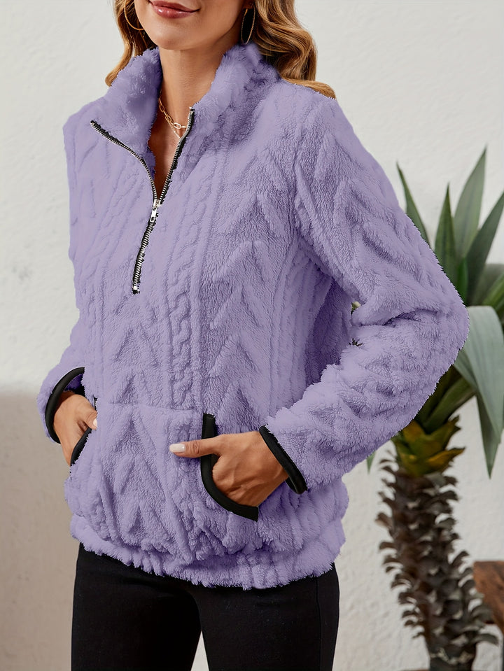 Delilah | Cozy Half-Zip Pullover