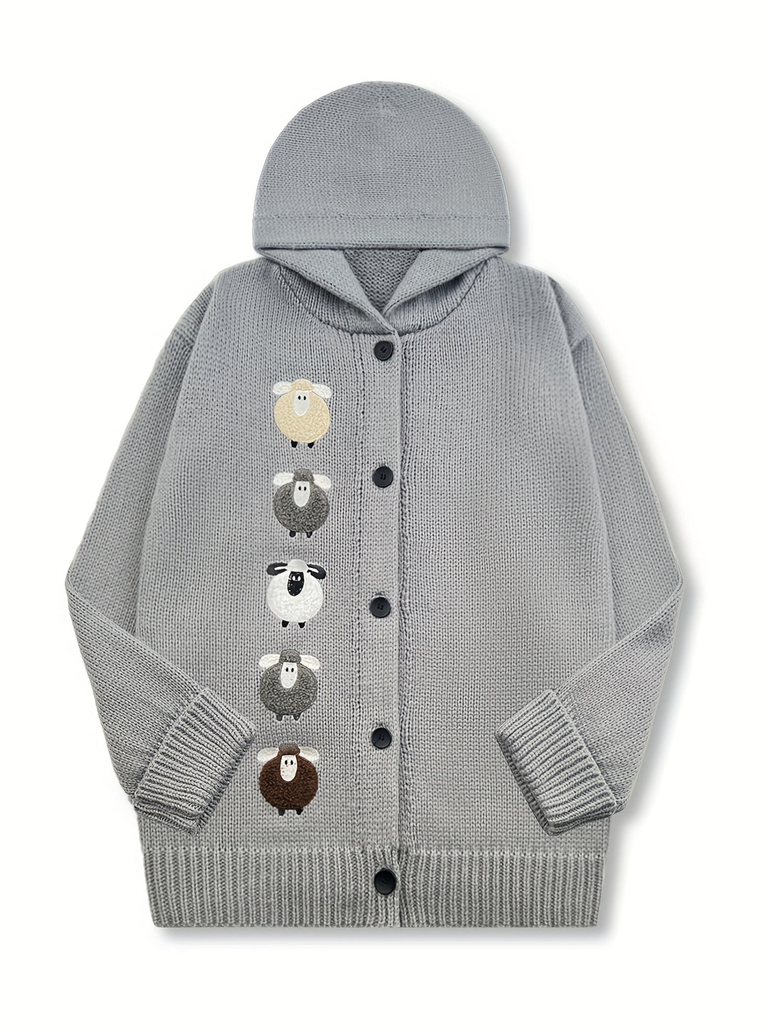 Rosetta | Cozy Hooded Cardigan