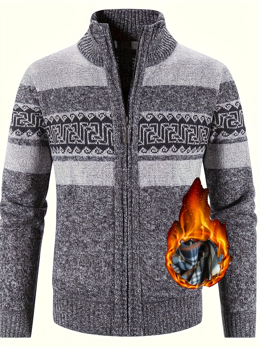 Russell | Cozy Full-Zip Cardigan