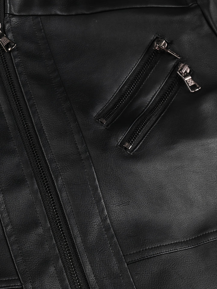 Roderick | Rugged Hooded Biker Jacket