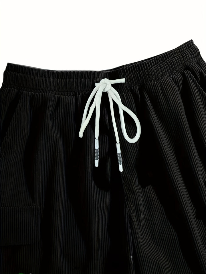 Griffin | Textured Cargo Shorts