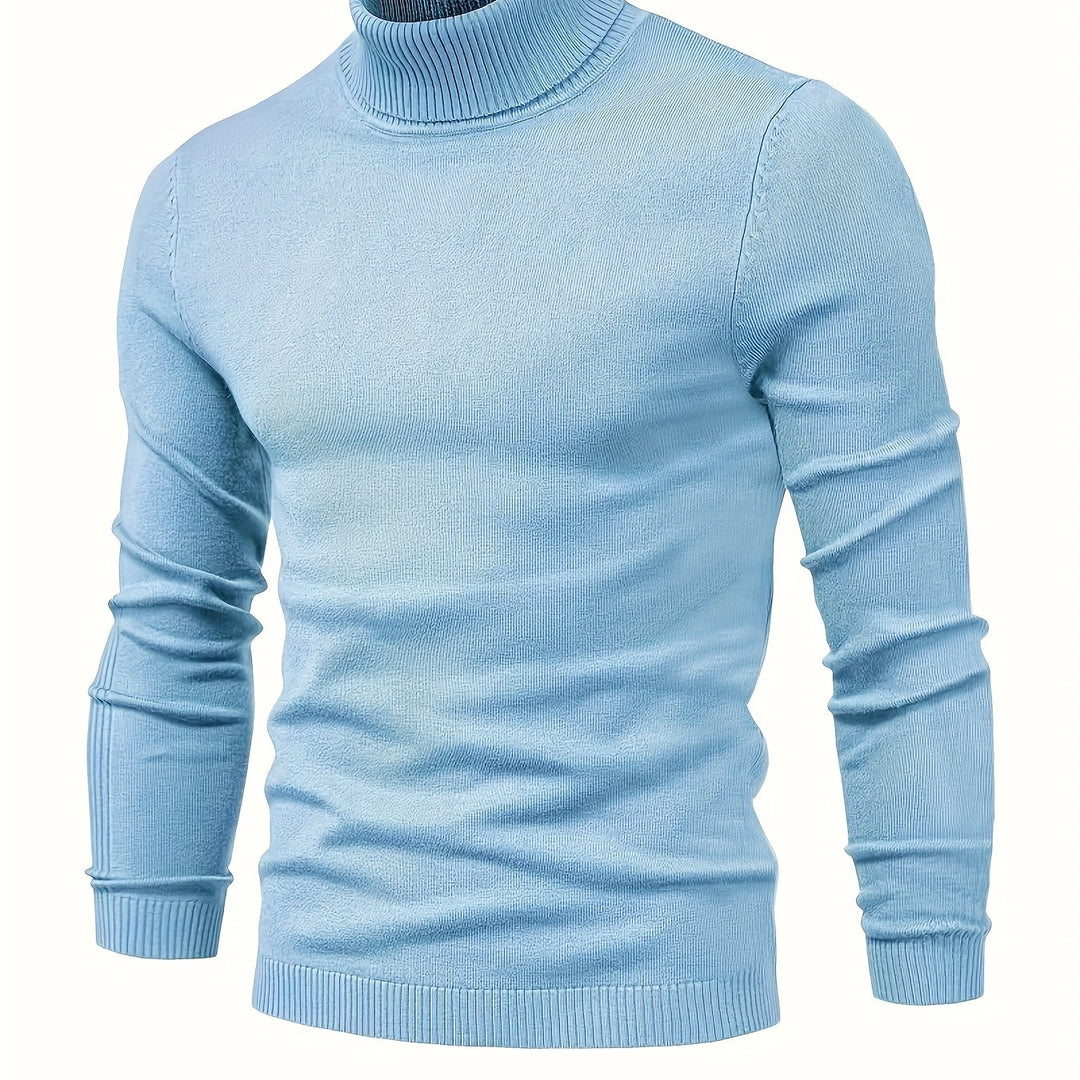 Malcolm | Classic Mock-Neck Sweater