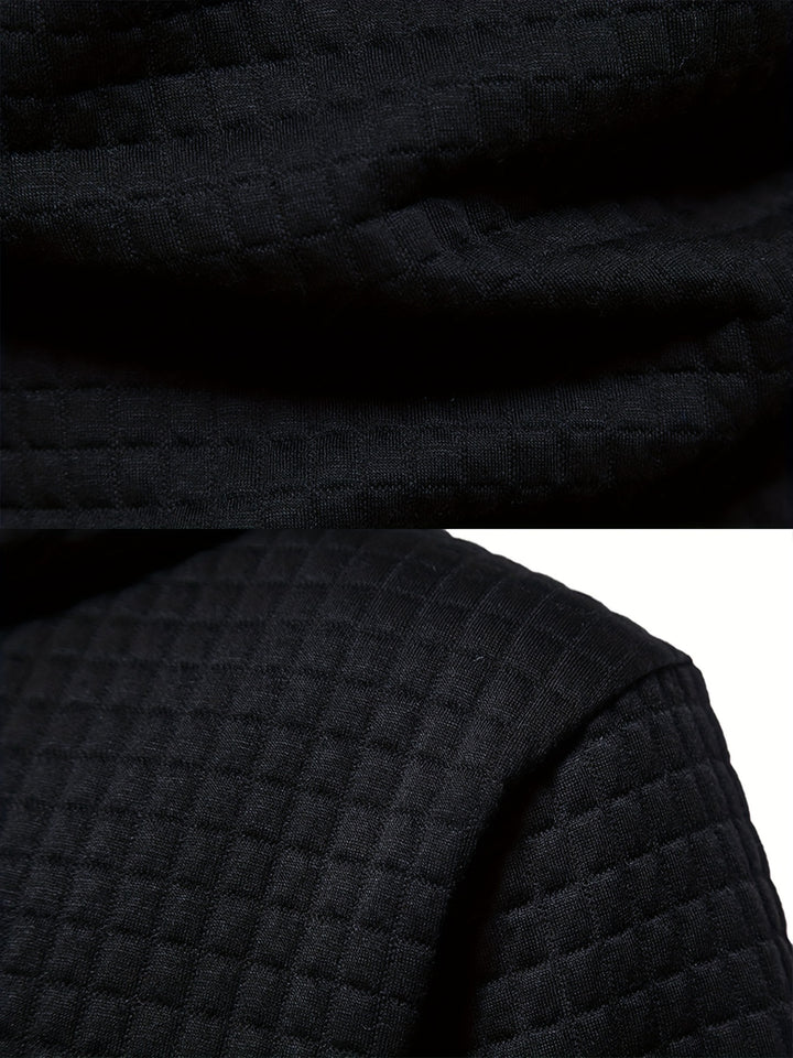 Harrison | Textured Pullover Hoodie