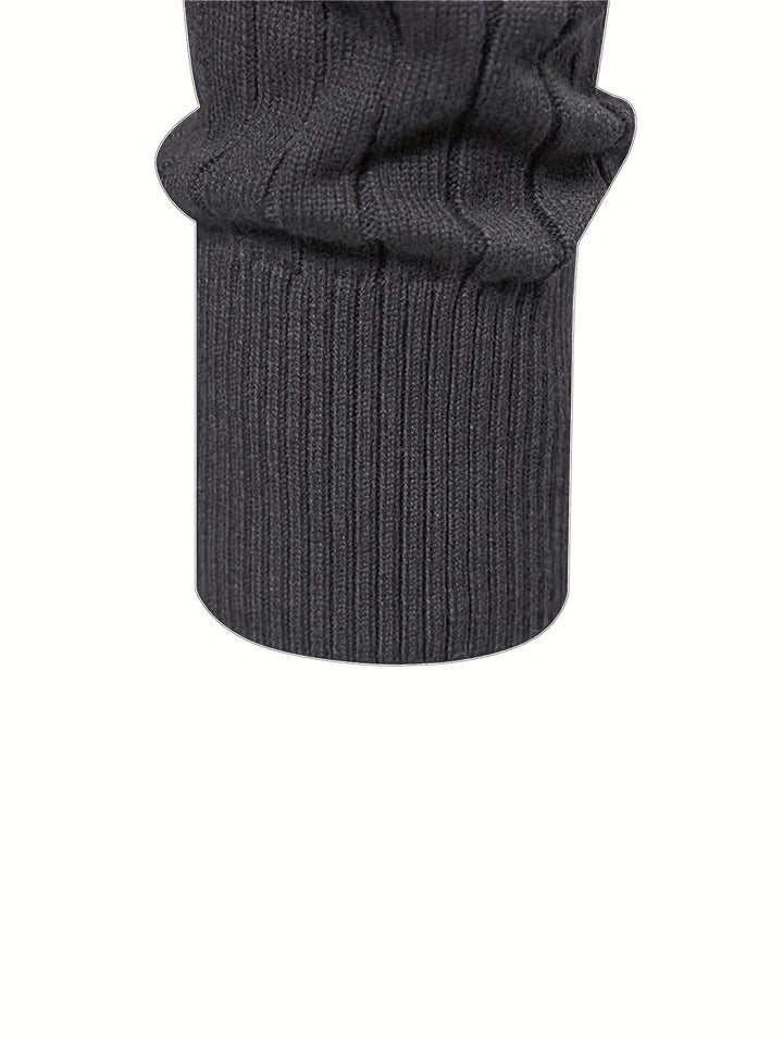 Reid | Quarter-Zip Stand Collar Sweater