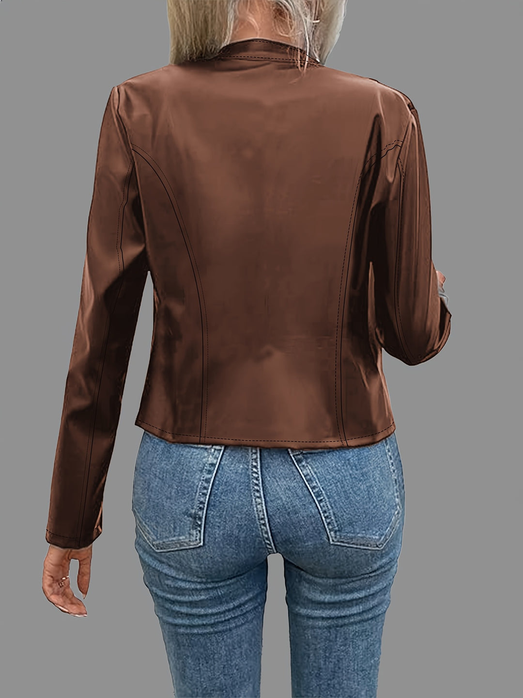 Rosaline | Sleek Zip-Up Jacket