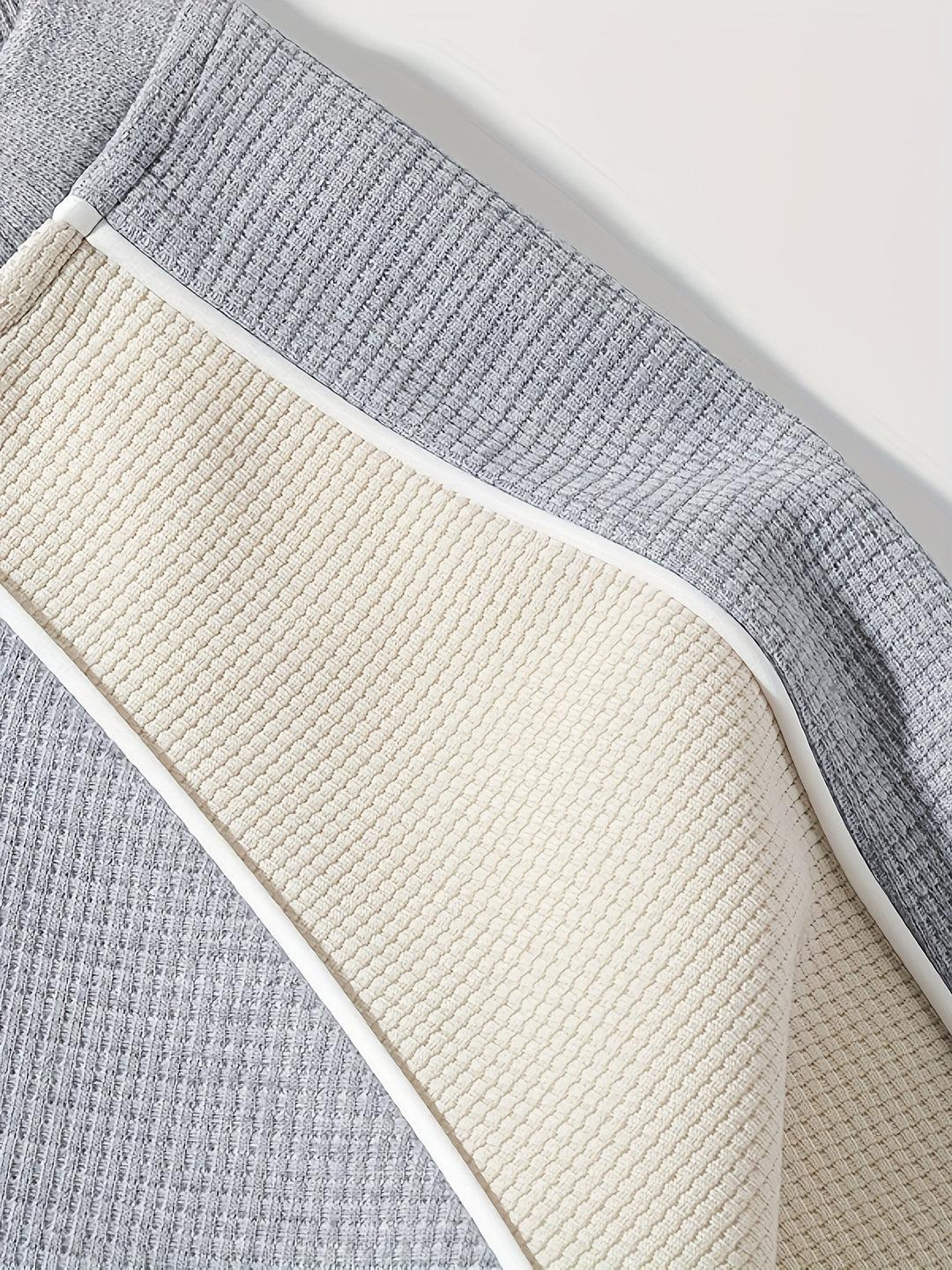 Sheldon | Color-Block Round Neck Sweatshirt