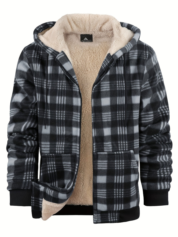 Declan | Cozy Hooded Zip-Up Jacket