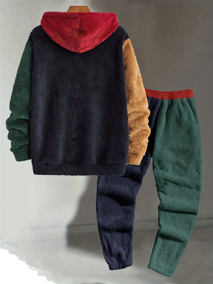 Vaughn | Cozy Color-Block Two-Piece Set