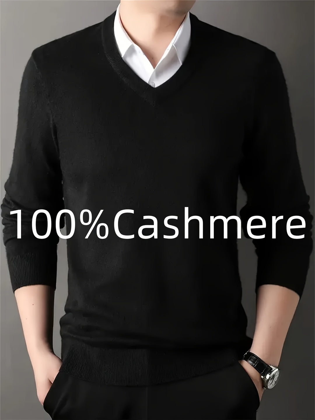 Ellis | Refined V-Neck Sweater