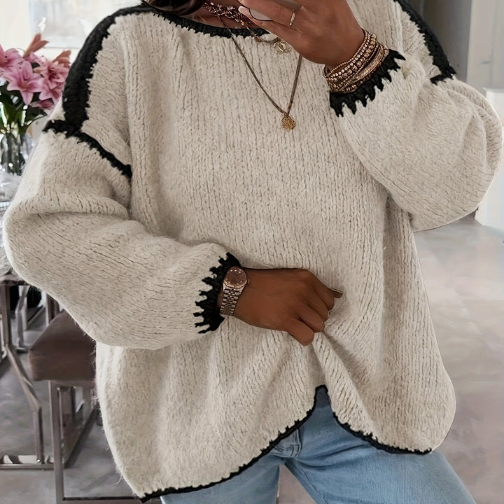 Willa | Relaxed Boat Neck Sweater