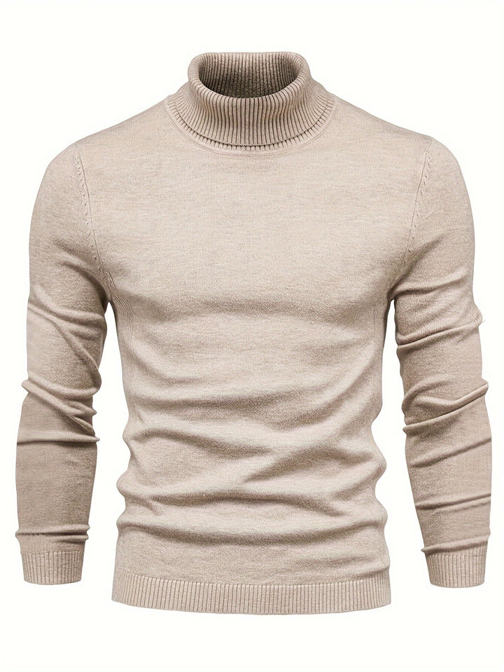 Malcolm | Classic Mock-Neck Sweater