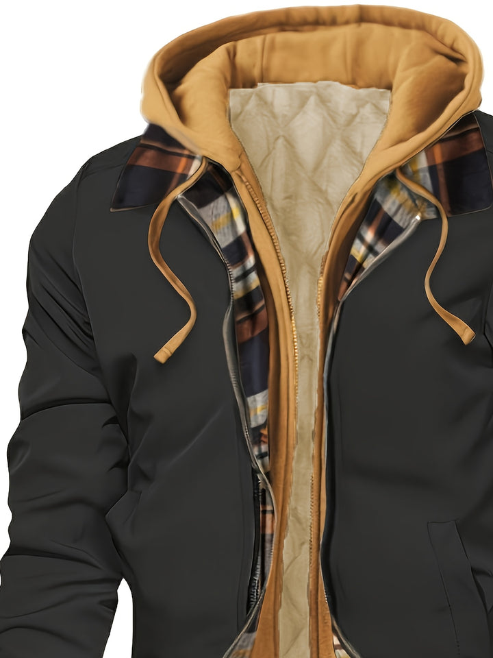 Bryson | Hooded Warm-Lined Zip Jacket
