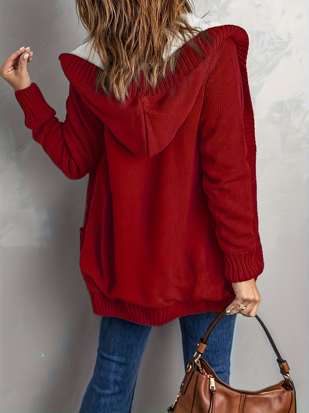 Winona | Cozy Hooded Button Cardigan