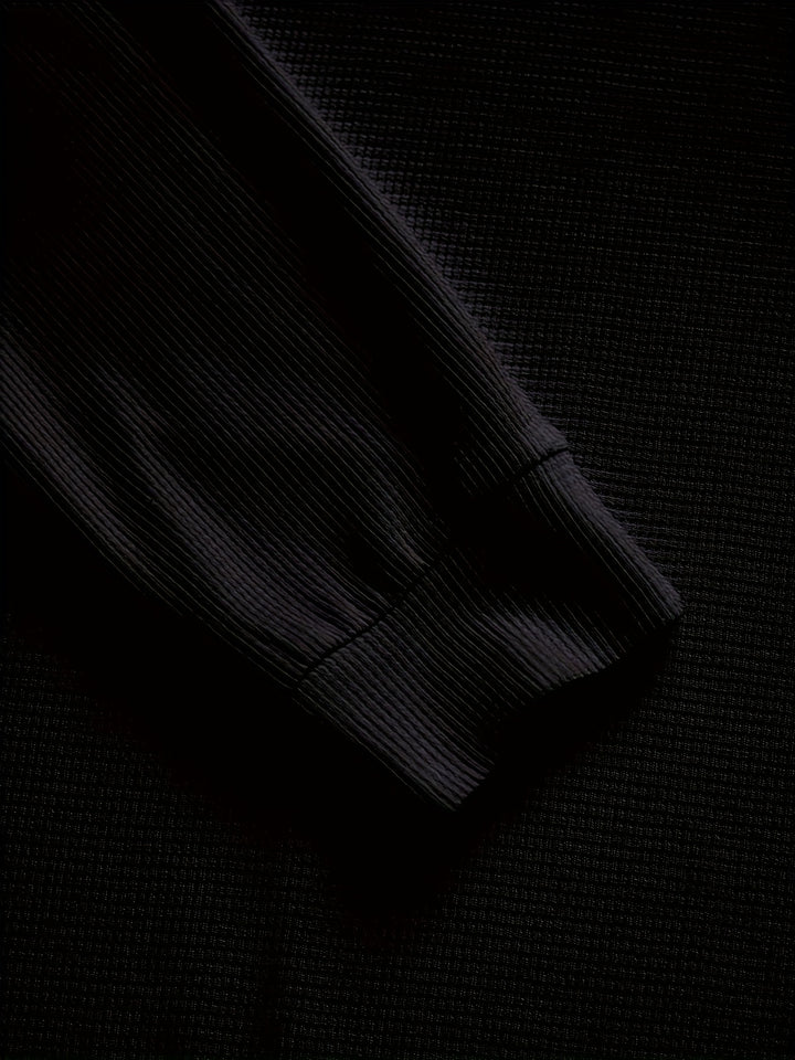 Aaron | Textured Elbow-Patch Pullover