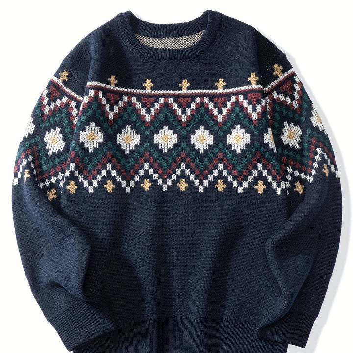 Rhys | Heritage Patterned Sweater