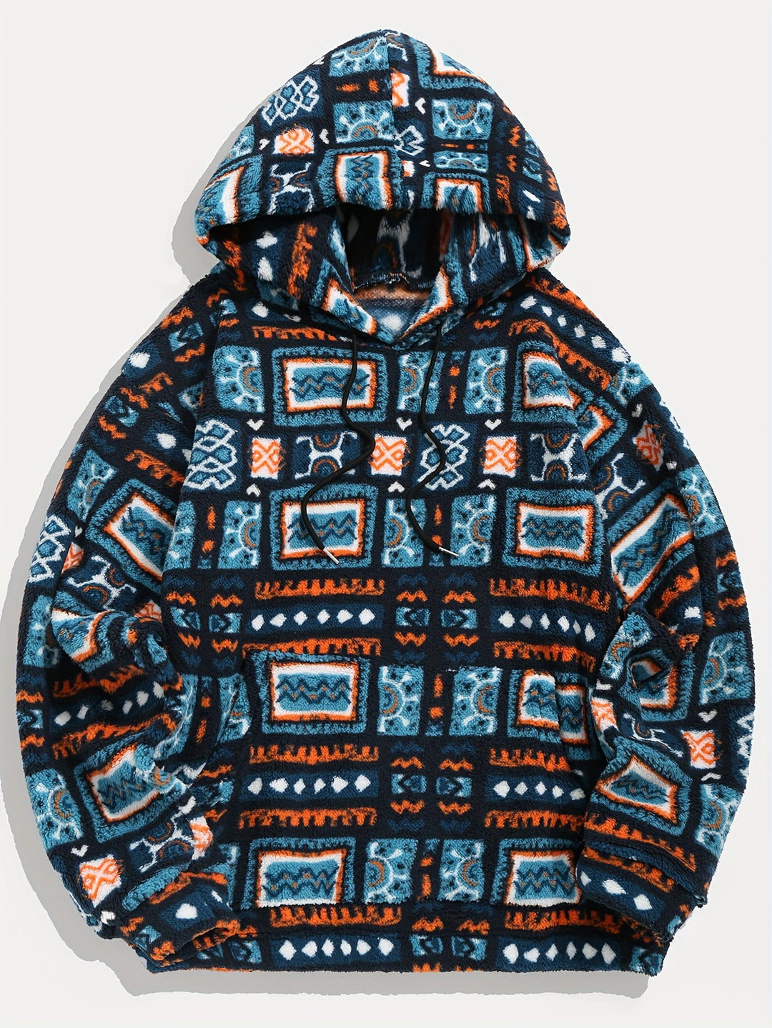 Ashton | Patterned Hooded Sweatshirt