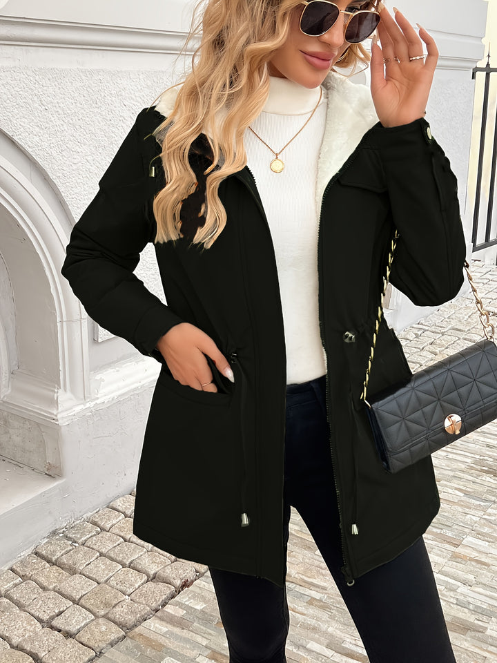 Bernice | Cozy Hooded Drawstring Jacket