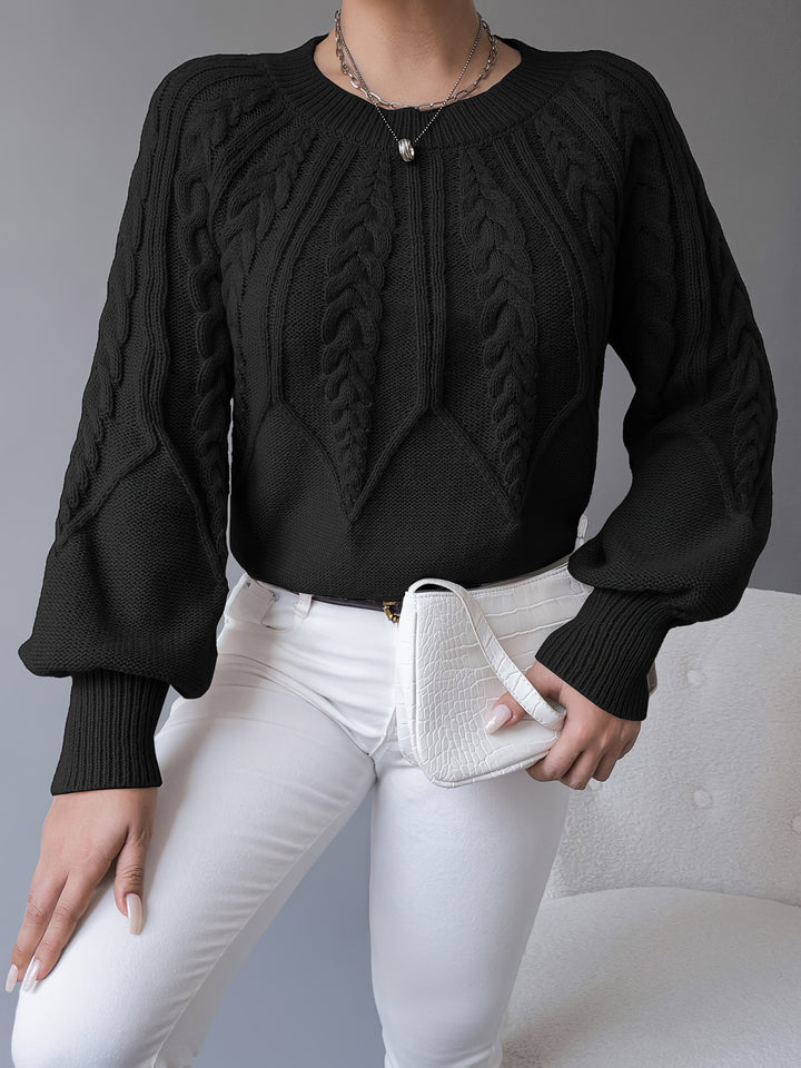 Elsie | Cable-Knit Textured Sweater