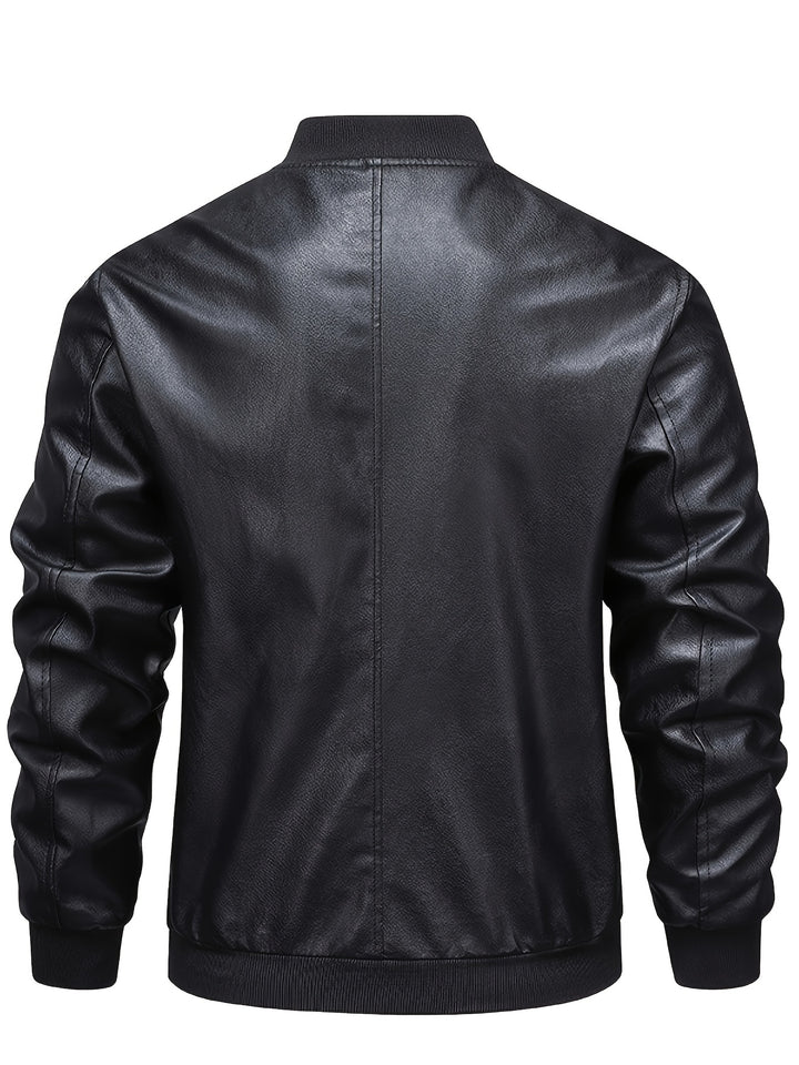 Dalton | Refined Zip-Up Bomber Jacket