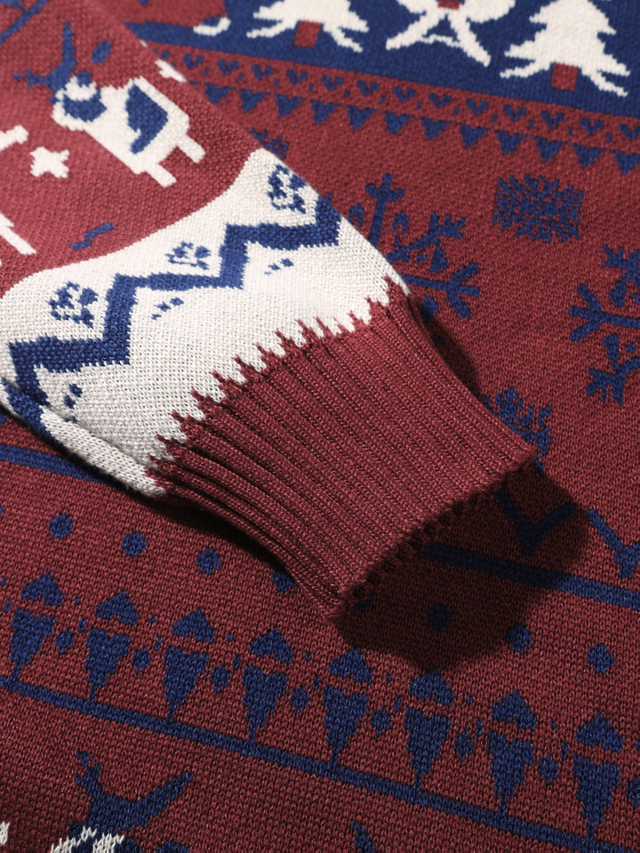 Baxter | Christmas Hooded Sweater