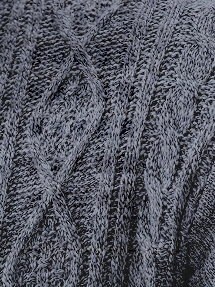 Walter | Textured Full-Zip Cardigan