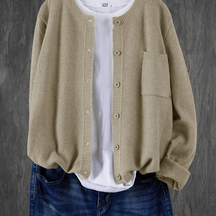 Tabitha | Button-Front Open Cardigan