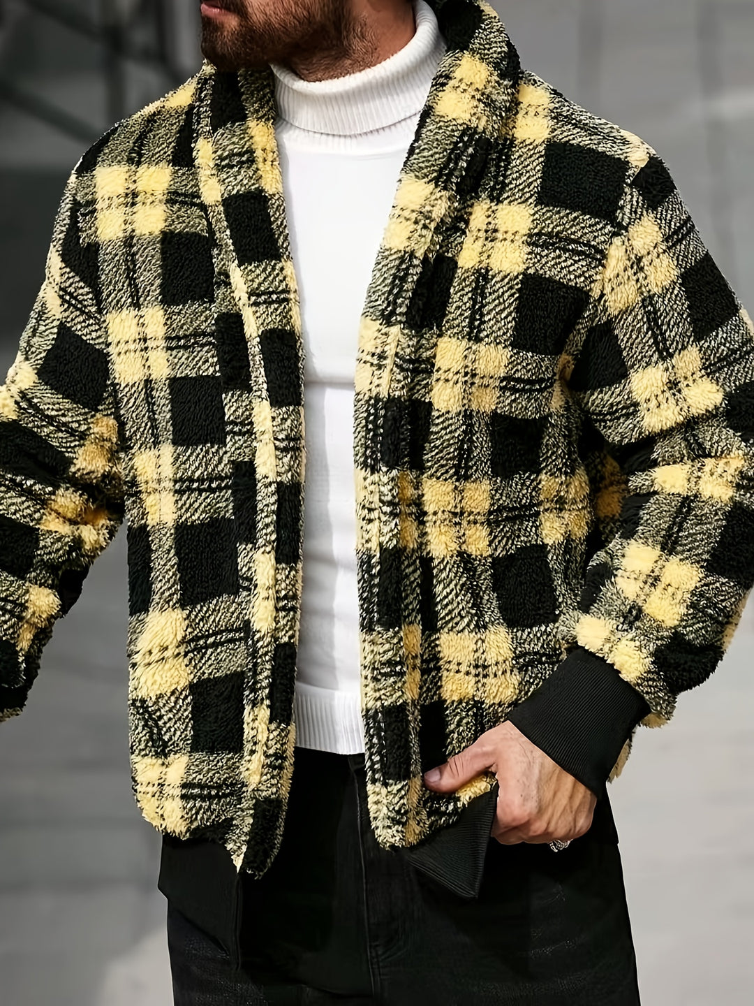 Hayes | Cozy Checked Jacket