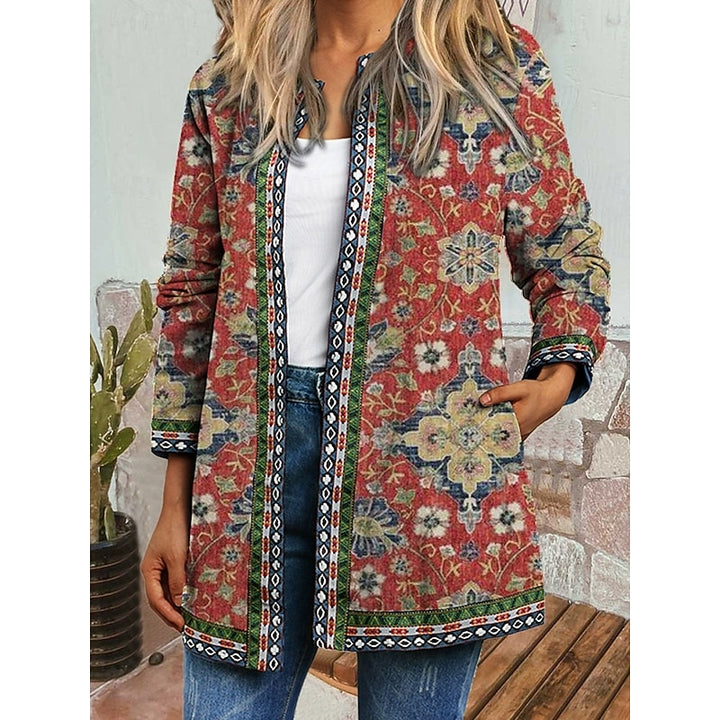 Rosetta | Artisan Open-Front Jacket