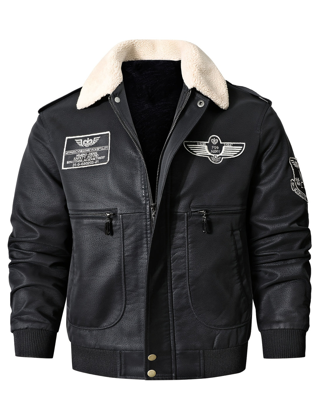 Cedric | Aviator Bomber Jacket