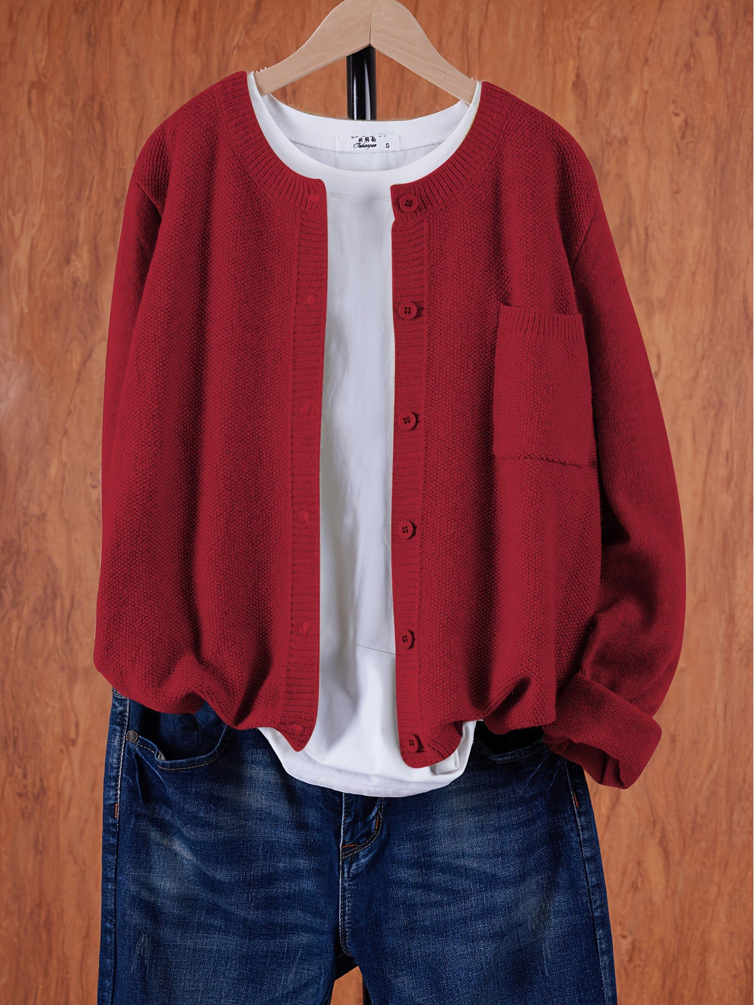 Tabitha | Button-Front Open Cardigan