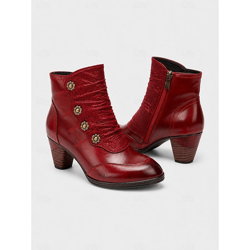 Imogen | Heeled Ankle Boots