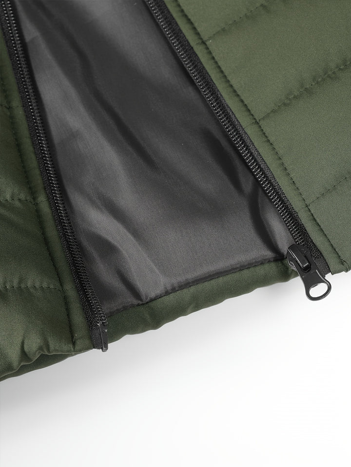 Donovan | Quilted Stand-Collar Vest