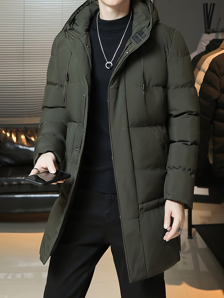 Donovan | Hooded Longline Puffer Coat