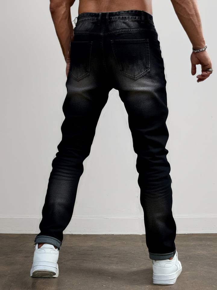 Caleb | Rugged Straight-Leg Jeans