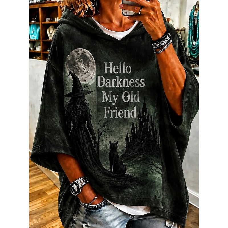 Esme | Halloween Graphic Hooded Hoodie