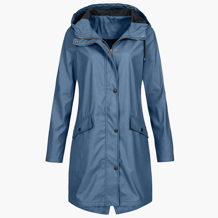 Helena | Hooded Waterproof Raincoat