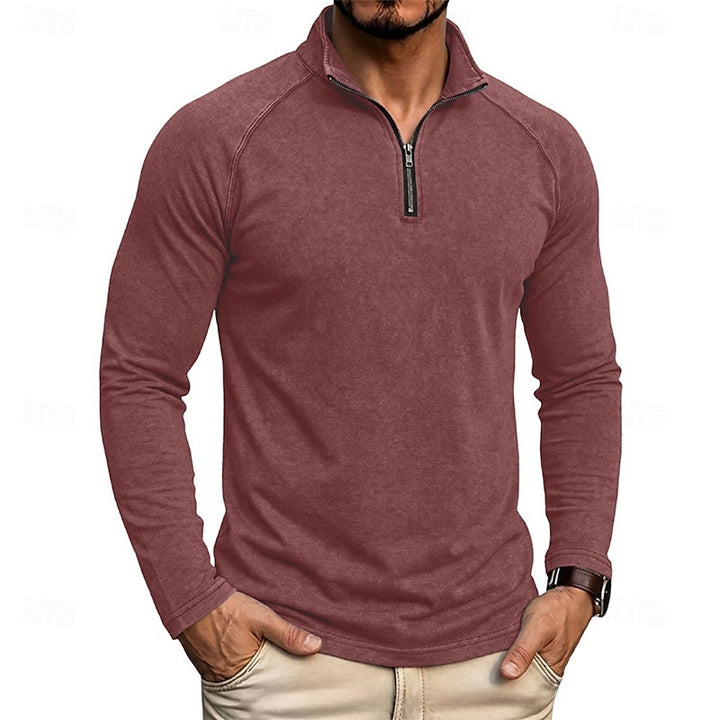 Nicholas | Relaxed Zip-Neck Top