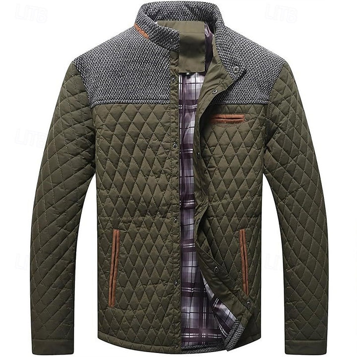 Hayes | Quilted Stand-Collar Jacket